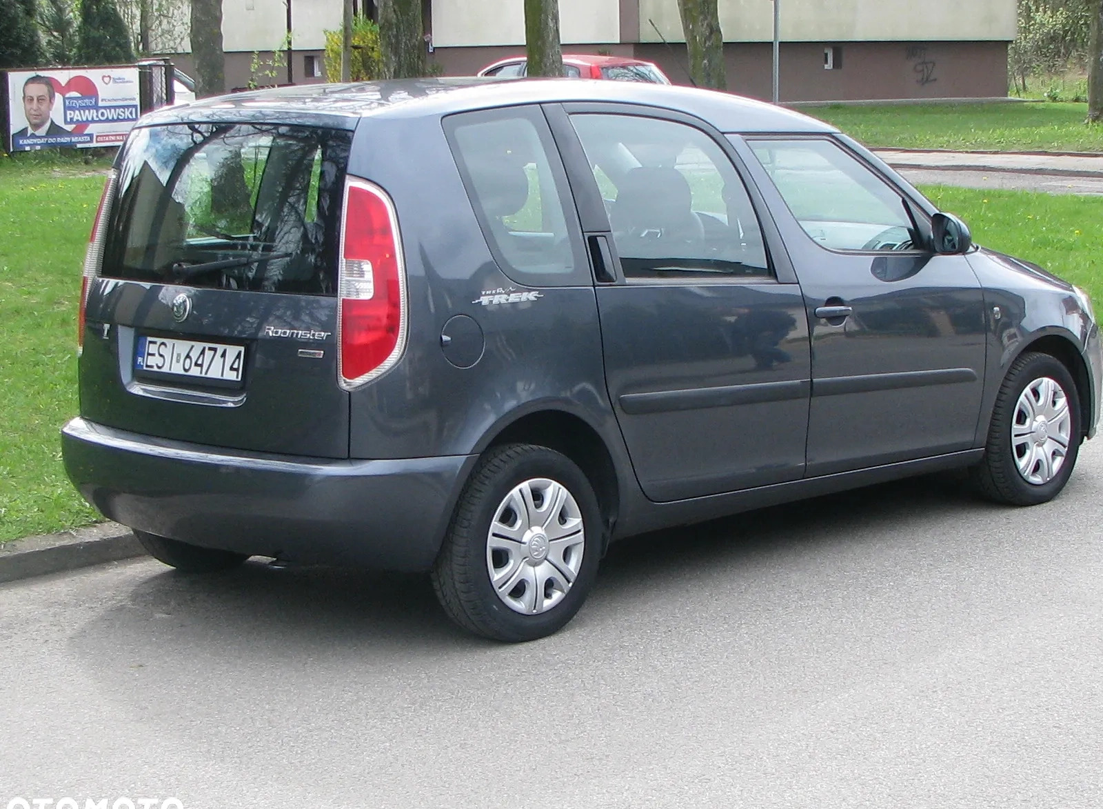 Skoda Roomster cena 14900 przebieg: 183000, rok produkcji 2008 z Sieradz małe 211